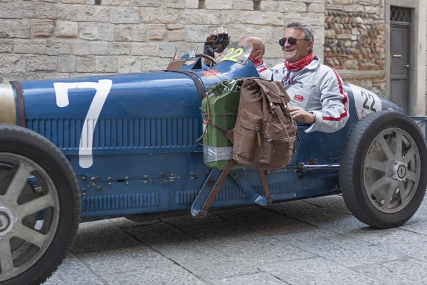 1000 Miglia 2015, Italys famous car race — Stock Photo, Image