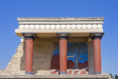 Girit'te Knossos Sarayı