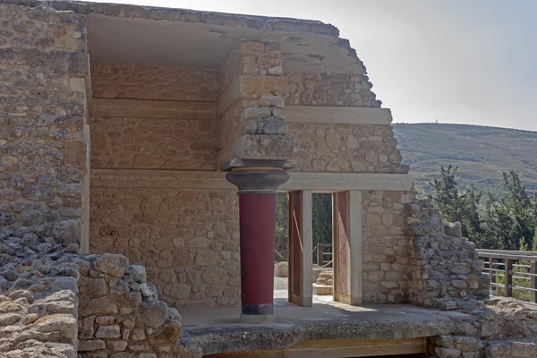 Knossos palace in Crete — Stock Photo, Image