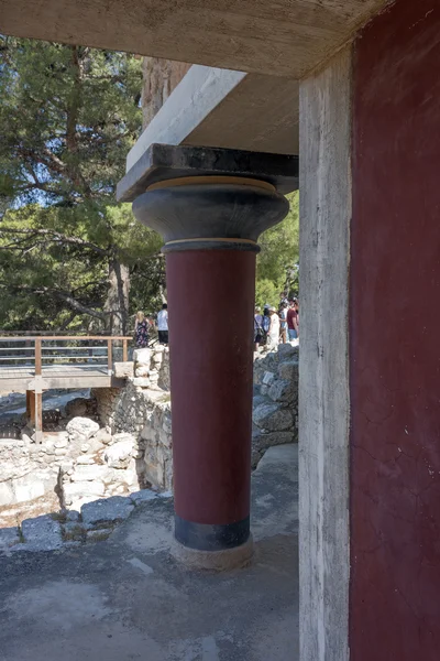 Knossos palace in Crete — Stock Photo, Image