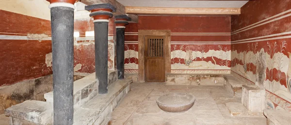 The Throne Room at Minoan palace of Knossos