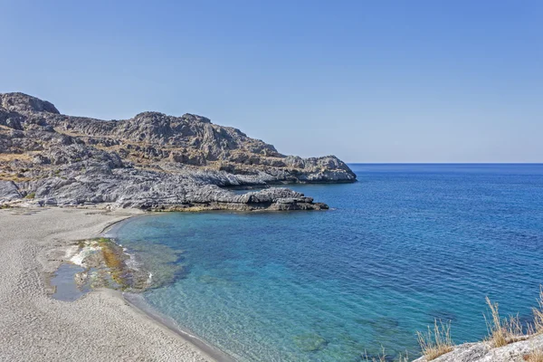 Bay Plakias, Crete, Yunanistan.