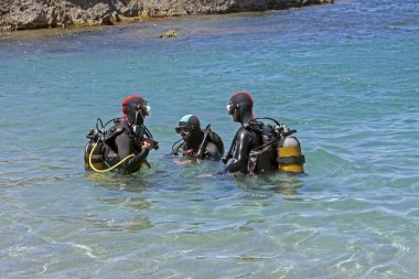tüplü dalış dersi
