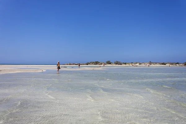 Spiaggia di Elafonisi — Foto Stock