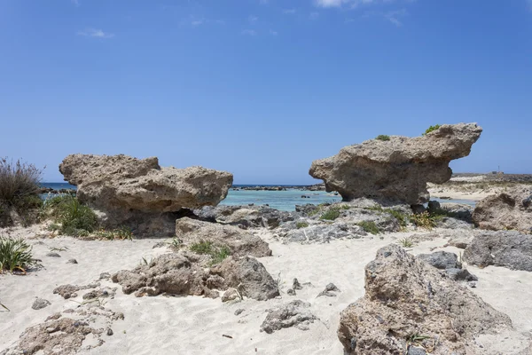 Elafonisi beach — Stock Photo, Image