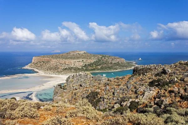 Gramvousa, Crete kumsalda Balos — Stok fotoğraf