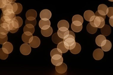 Kahverengi soyut ışık bokeh arka plan