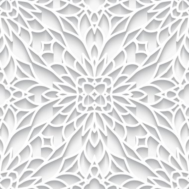 Kesme kağıt dantel doku, seamless modeli