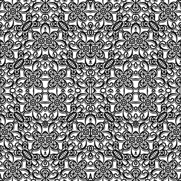 White lace texture, seamless pattern Stock Vector