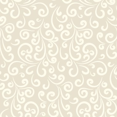 Floral swirls ile Seamless Modeli