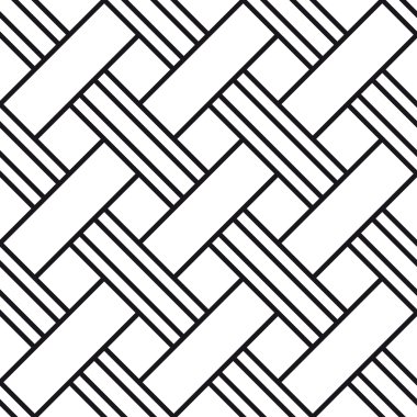 Siyah ve beyaz çizgi deseni