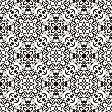 siyah-beyaz girdap deseni