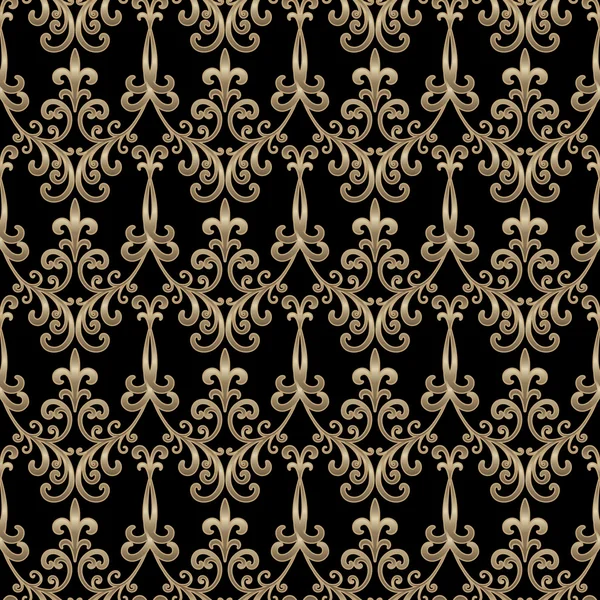 Vintage gold pattern — Stock Vector