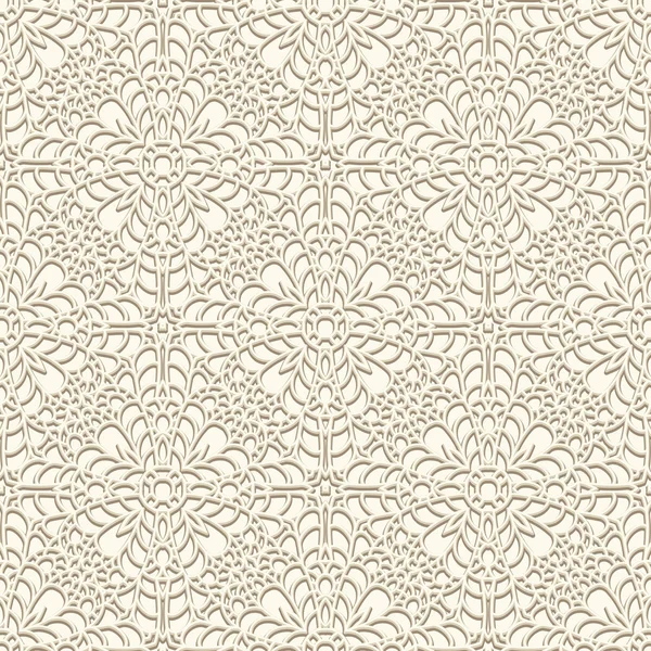 Vintage lace pattern — Stock Vector