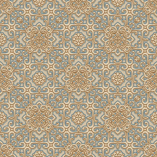 Orient ornament, seamless pattern — Stock Vector
