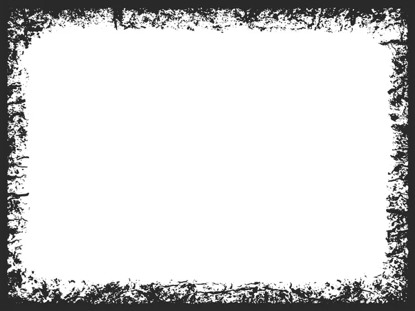 Grunge cadre rectangle — Image vectorielle
