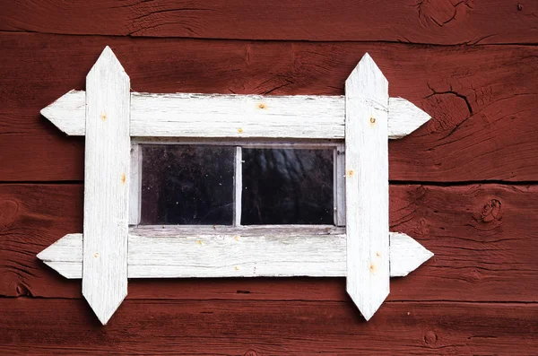 Old barn window — Stock Photo, Image