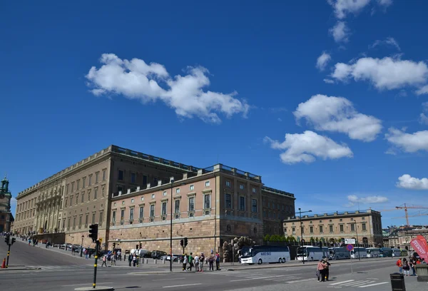 Het Koninklijk Paleis in Stockholm, Zweden — Stockfoto