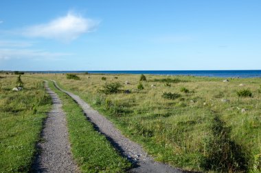 Kıyı boyunca sarma parça