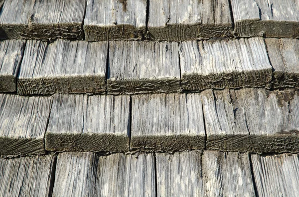 Detail of wooden roof tiles — Stock Photo, Image
