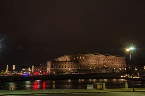 Het Koninklijk Paleis in stockholm — Stockfoto