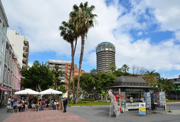 Parque Santa Catalina, centro de Las Palmas, Gran Canaria — Foto de Stock