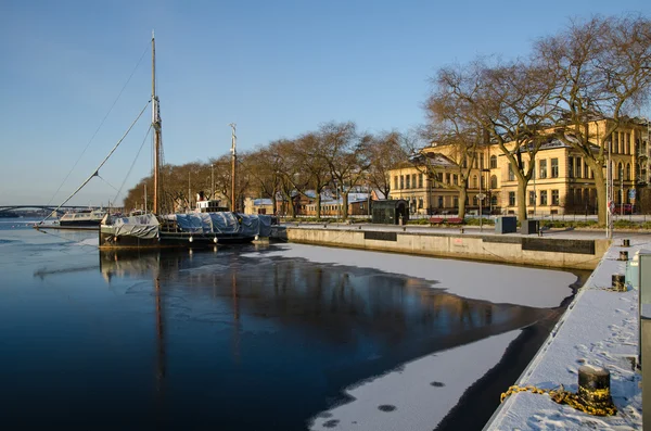 Norr Malarstrand Stockholm manzaraya — Stok fotoğraf