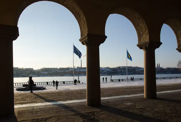 View from Stockholm City Hall — Stockfoto