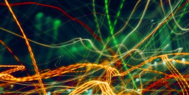 soyut brignt ışıklar