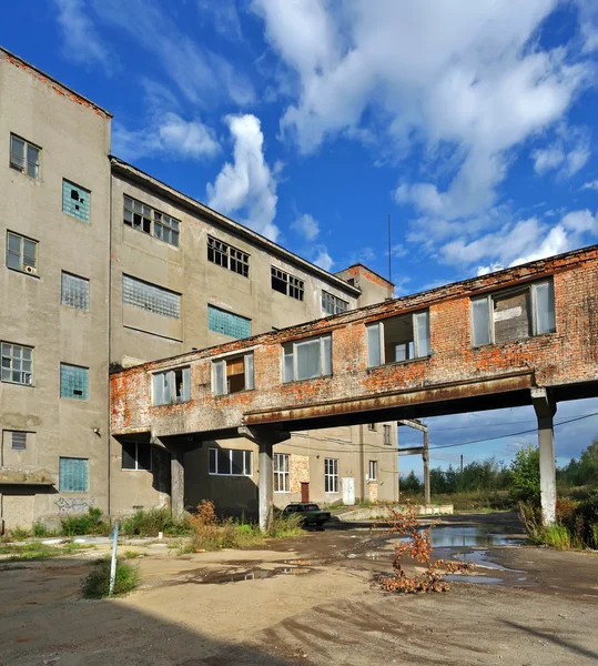 Factory ruins — Stock Photo, Image
