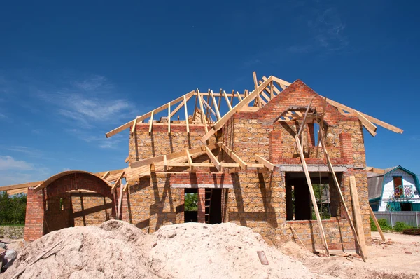 House is built — Stock Photo, Image