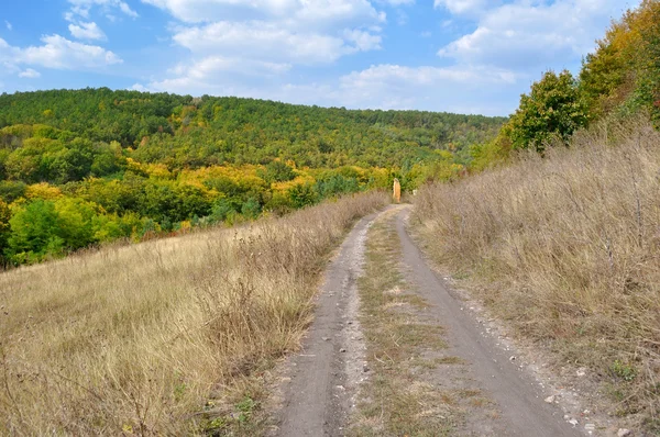 Дорога в горах — стоковое фото