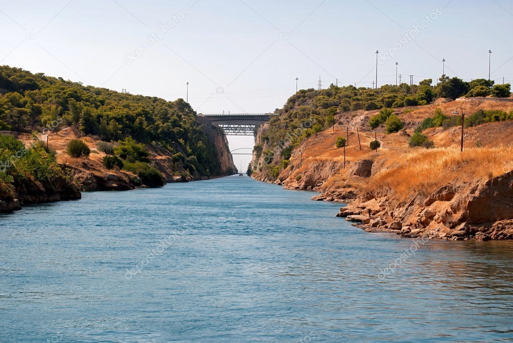 Corinth Canal.