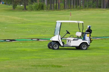 golf arabası.