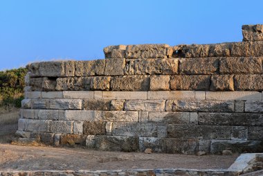 Antik duvar parçası.