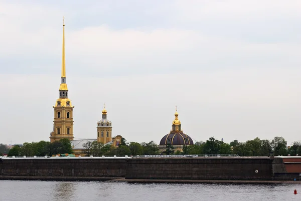 Spiers and dome of the cathedral. — Stock Photo, Image