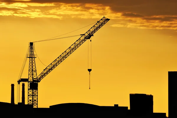 De lucht bij zonsondergang. Rechtenvrije Stockafbeeldingen