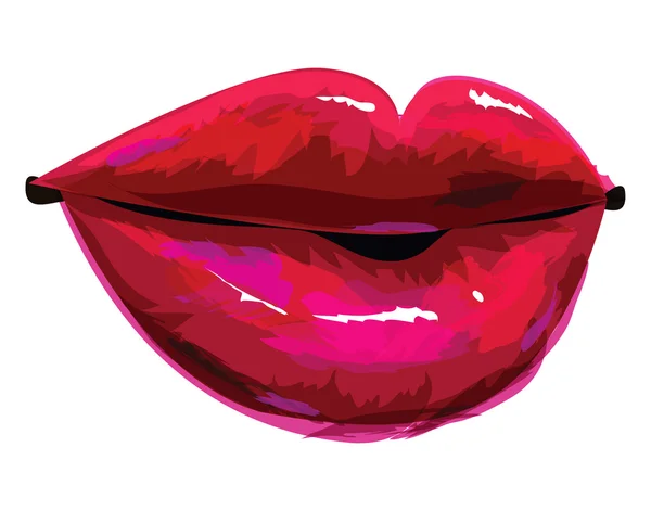 Sexy pout — Stockvector