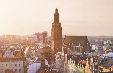 Wroclaw ve Saint Elzbieta Kilisesi