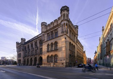 Antik Bina Wroclaw eski şehir merkezinde