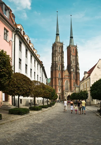 Wrocław domkyrka — Stockfoto