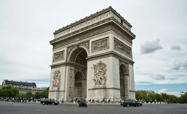 Arc de Triomphe, Paris, France — Stock Photo, Image