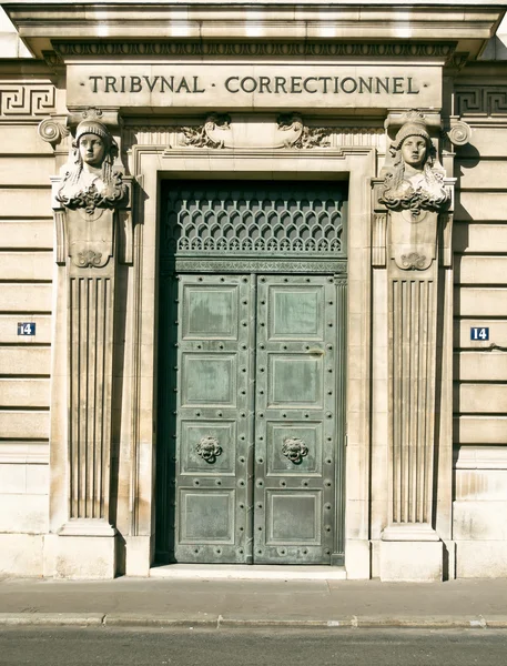 Old doors in Paris, France — Stock Photo, Image