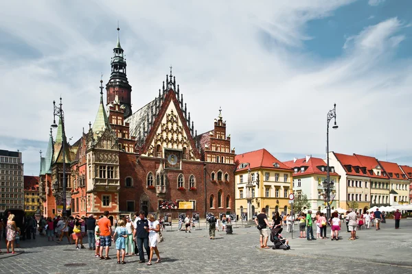 Wrocław ratusz — Zdjęcie stockowe