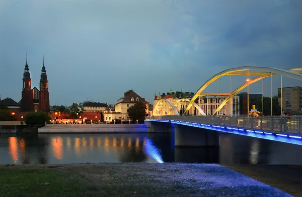 Opole şehir görünümünü — Stok fotoğraf