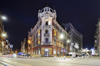 Katowice şehir merkezi ana kare