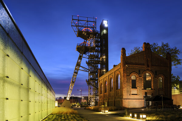 The former coal mine "Katowice", seat of the Silesian Museum. Th