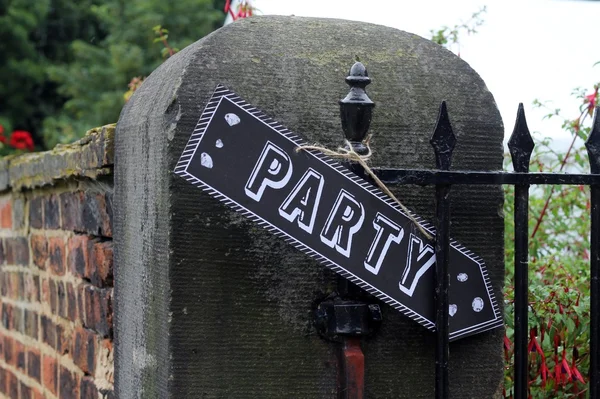 Party this way — Stock Photo, Image