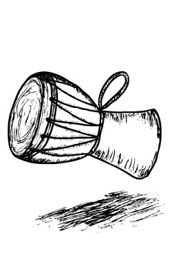 Kalem kroki, Jimbe (Afrika geleneksel müzik enstrümanı)