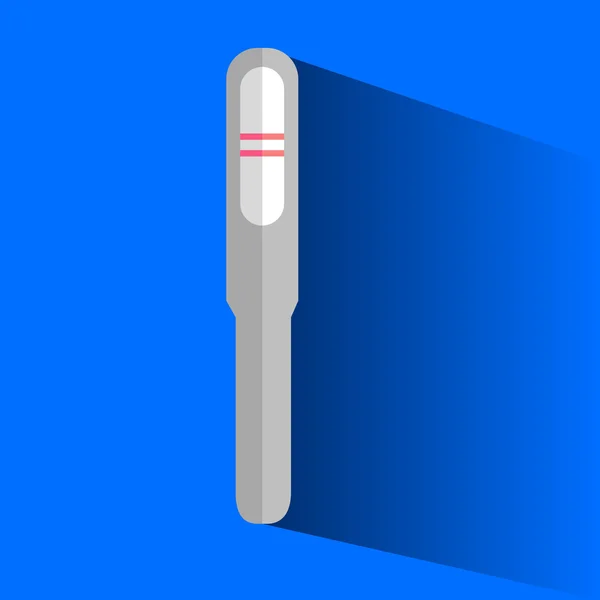 Pregnancy Test Pack At Blue Background — Stock Photo, Image